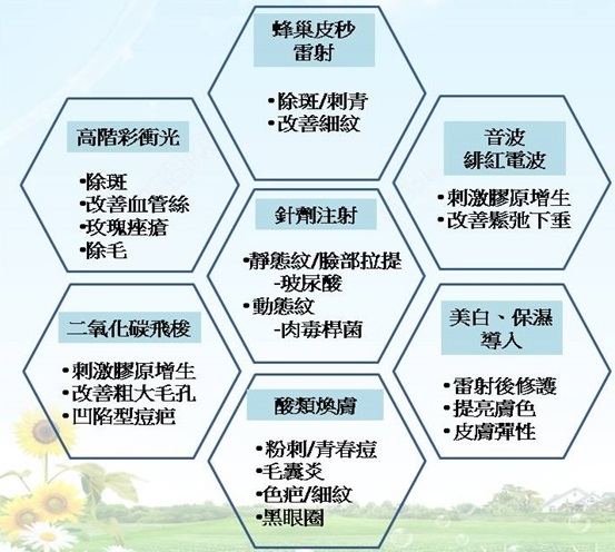 高醫醫學美容中心服務項目